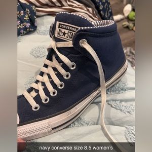 Navy Converse